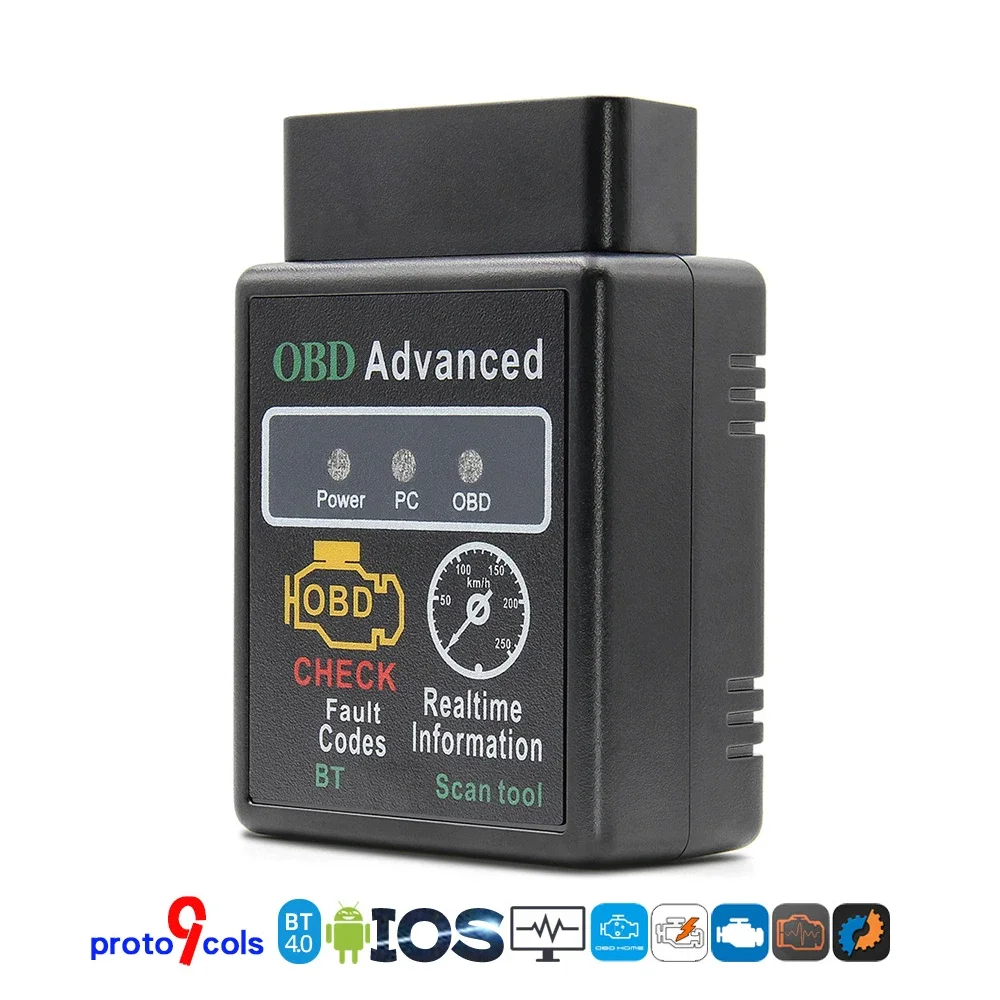 ELM327 Bluetooth 4,0 Auto OBD2 Scanner ULME 327 BT Für Android & IOS – Bild 3