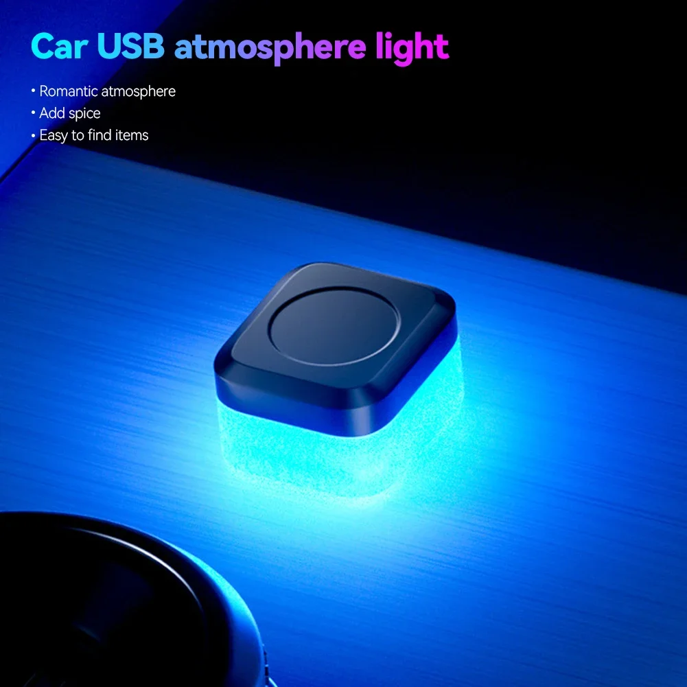 Auto USB Umgebungs Lichter Universal LED Atmosphäre Licht Plug & Play Signal Lichter Auto Lesen Lampe