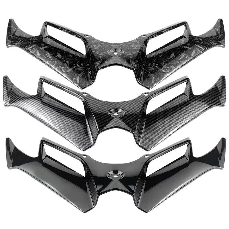 Motorrad Winglet Aerodynamische Flügel Kit Spoiler Motor Zubehör – Bild 2