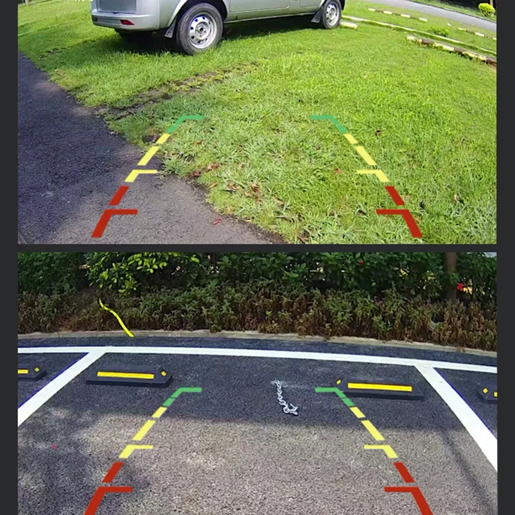 Auto-Rückfahrkamera, 4 LEDs, Nachtsicht, Rückfahr-Auto-Parkenmonitor – Bild 2