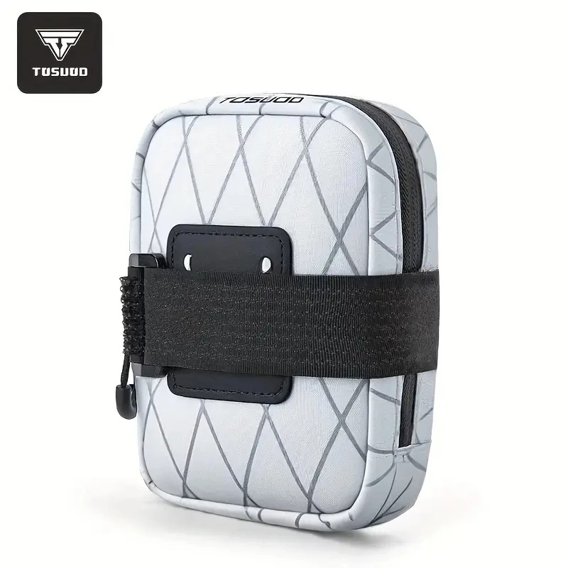 TOSUOD Mini leichte Fahrrad-Hecktasche, tragbare Fahrradaufbewahrung, kleine Werkzeugtasche für Rennrad