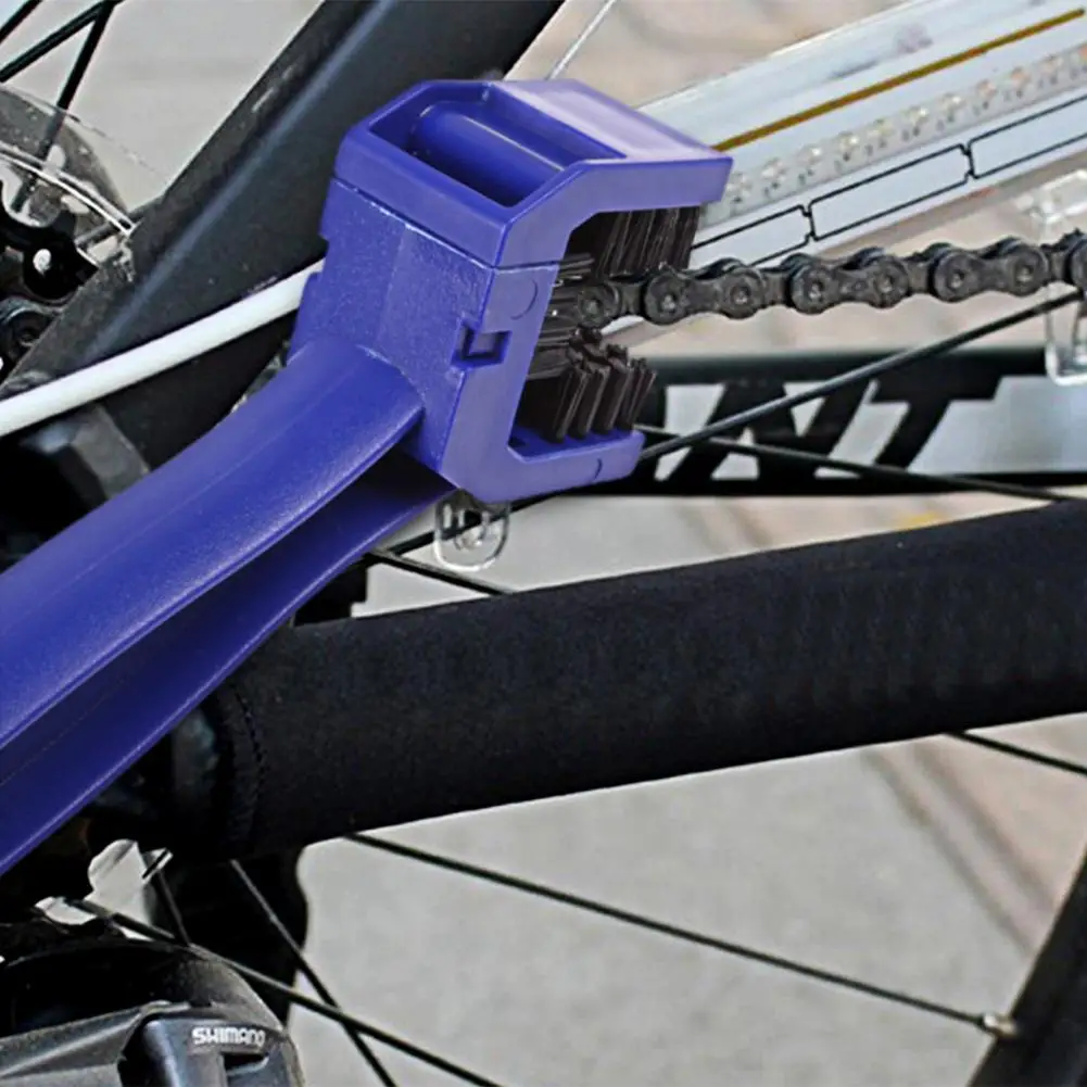 Motorrad Mountainbike Fahrrad Roller Doppel-ende Kette Reinigung – Bild 4