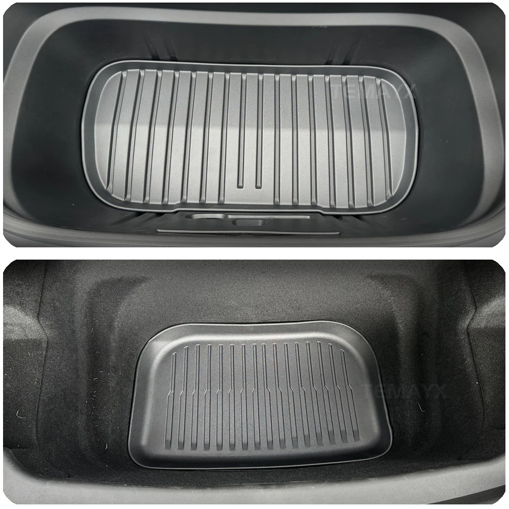 Tesla Modell Y Juniper 2025 2026 Auto Fußmatten Cargo-Liner Stamm – Bild 5