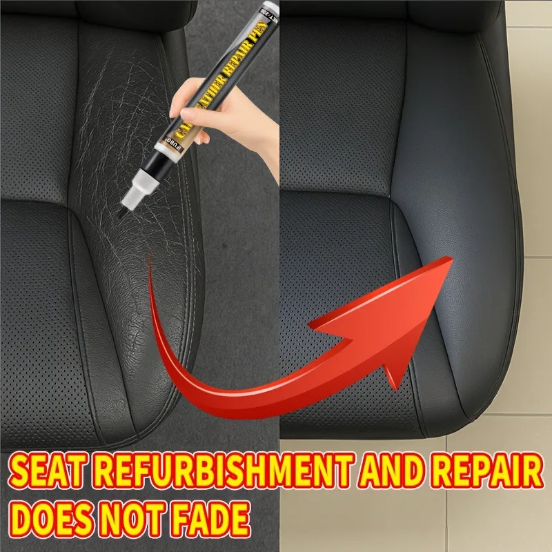 Leder-Reparaturstift | Autositzriss-Reparatur | Sofafarbe erfrischen | DIY Leder-Restaurierung für Auto