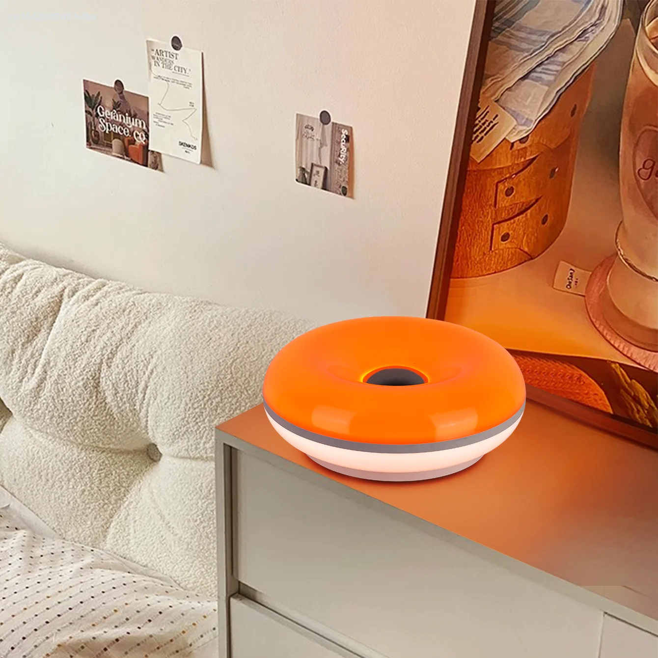 Bauhaus Tischlampe USB-Stecker Schlafzimmer Nachttischlampe Wohnzimmer – Bild 5
