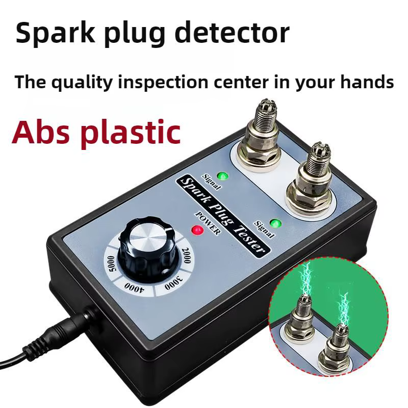 Zündkerzentester mit zwei Löchern, einstellbare Frequenz, 12 V – Bild 2
