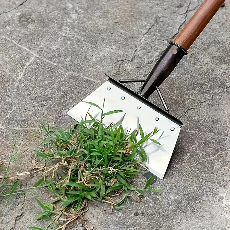 Robuster Metallschaufel für Unkrautjäten und Kantenbearbeitung | Multifunktionales Gartenwerkzeug zum Trimmen