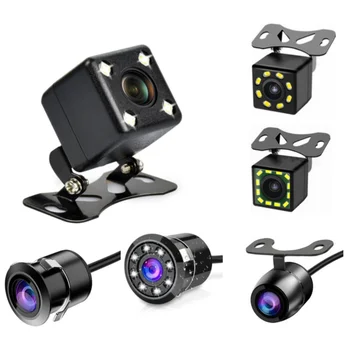 Auto-Rückfahrkamera, 170-Grad-HD-Video, Nachtsicht, Rückfahrkamera, Auto-Parkkamera, CCD, wasserdicht, LED