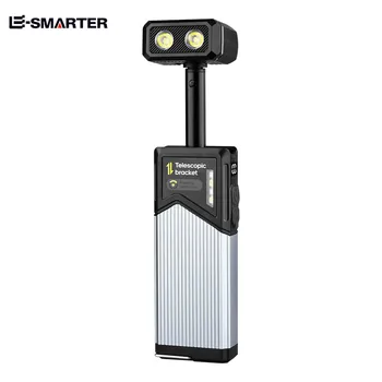 Magnetische LED-Arbeitsleuchte, einziehbar 180° ° Drehbare multifunktionale Taschenlampe für die