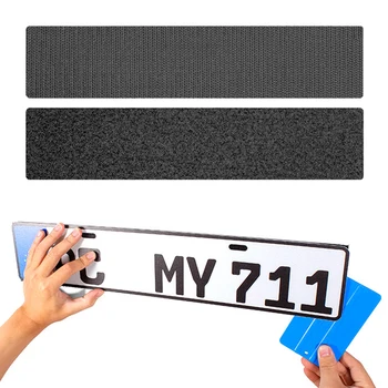 Klebstoffe Auto Fahrzeuge Kennzeichenhalter Rahmenlose Zubehör Kennzeichenhalter Zubehör (2 Stück)