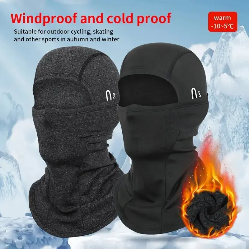 Thermische Winter Sturmhaube Radfahren Vollgesichtsmaske Warme Outdoor-Sportarten Motorrad Ski Angeln Jagd