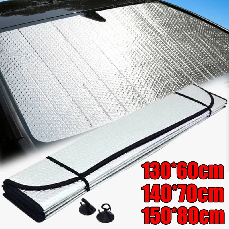 Auto Sonnenschutz Abdeckung Anti-UV-Schutz Auto Fenster Sonnenschutz Faltbare Outdoor Windschutzscheibe
