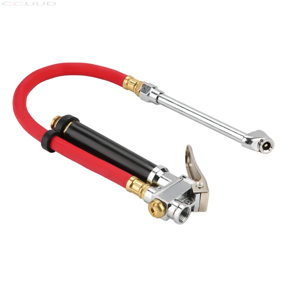 Handheld Auto Luft Reifen Druck Füllstoff Füllen Inflator Gauge Luft Kompressor Schlauch Werkzeug uto Motorrad