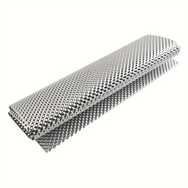 300X500mm Auspuff Hitzeschild Abgaskrümmer Geprägtes Aluminium – Bild 4