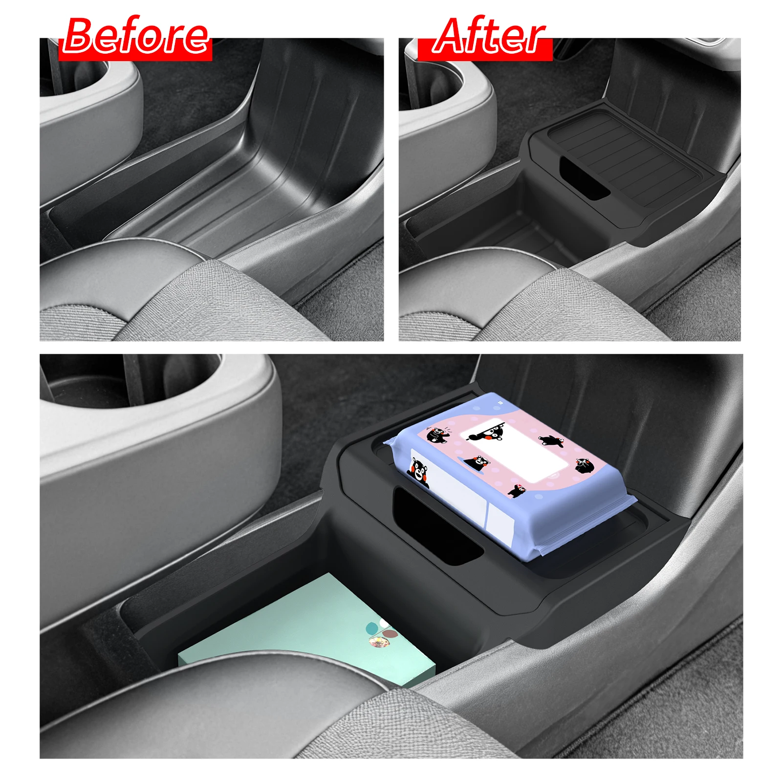 Tesla Model Y Juniper Standard RWD 2026 2025 Mittelkonsole Untere – Bild 3