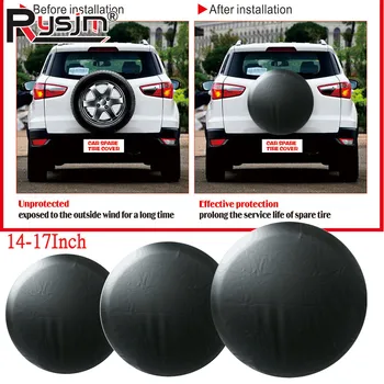 Universeller Ersatzreifen aus PVC-Leder, 14 Zoll, 15 Zoll, 16 Zoll, 17 Zoll, für Auto/Anhänger/Wohnwagen
