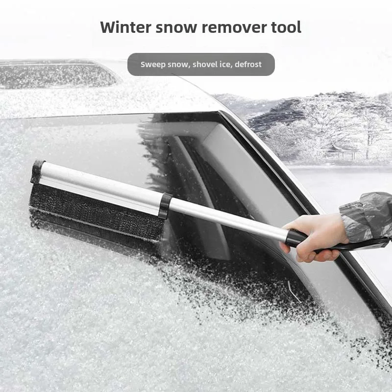 ALIWRAP Auto-Windschutzscheiben-Schneebürste, Eiskratzer mit Schaufel – Bild 3