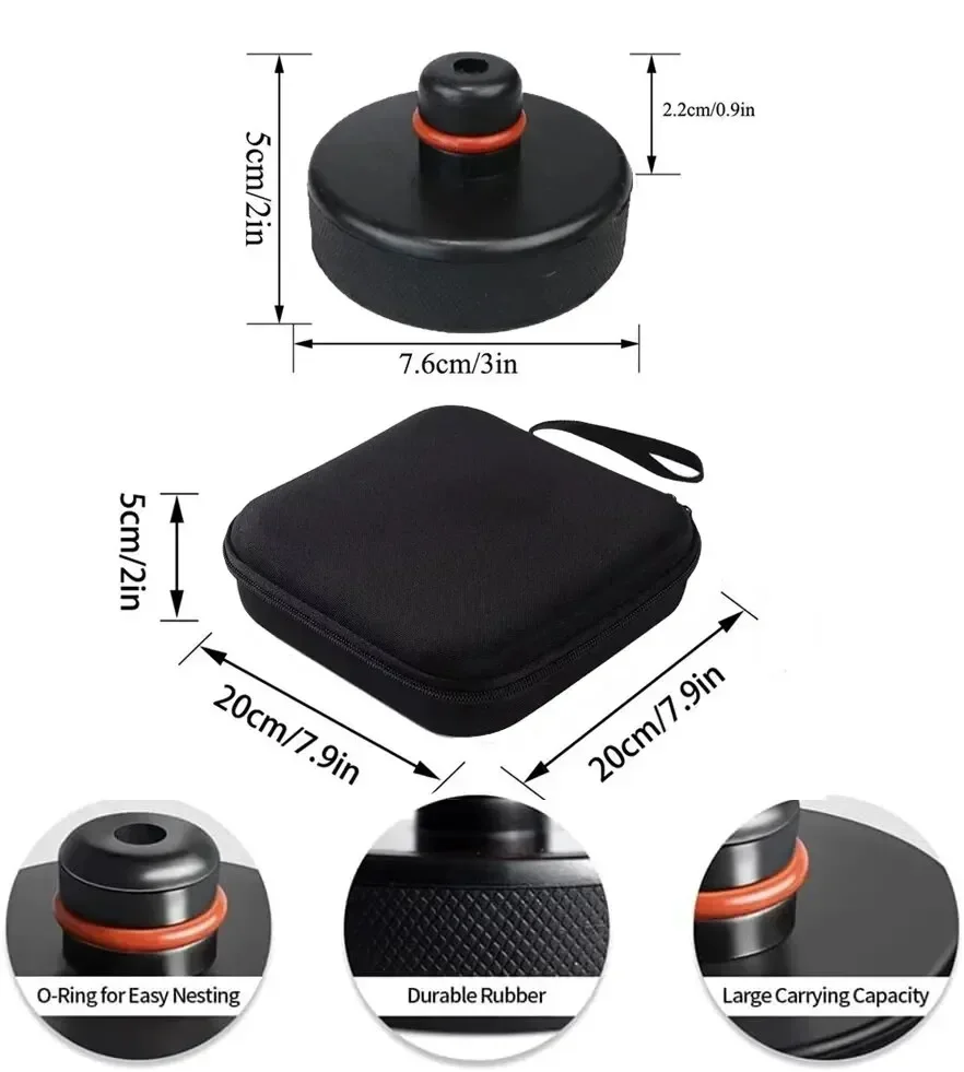 4er-Pack Fahrzeugreparaturwerkzeuge für Tesla Silikon Jack Lift Pad – Bild 6