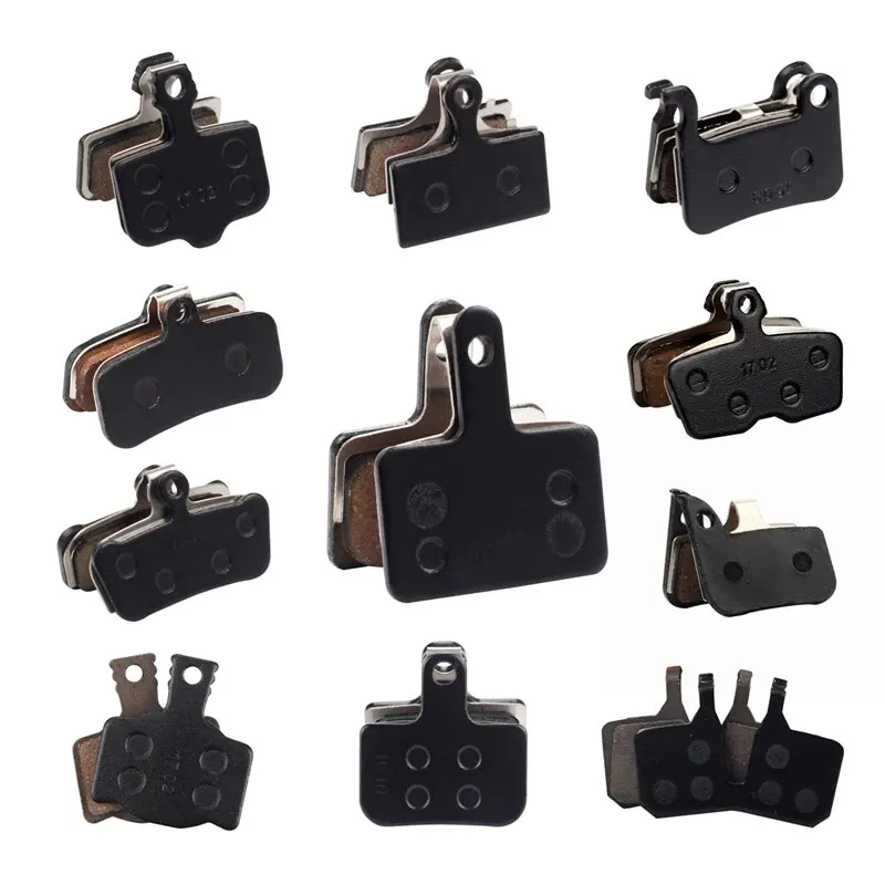4 Paar Fahrrad MTB Halbmetallische Scheibenbremsbeläge für Shimano B01S G01S A01S XTR XT SLX Deore Sram Guide