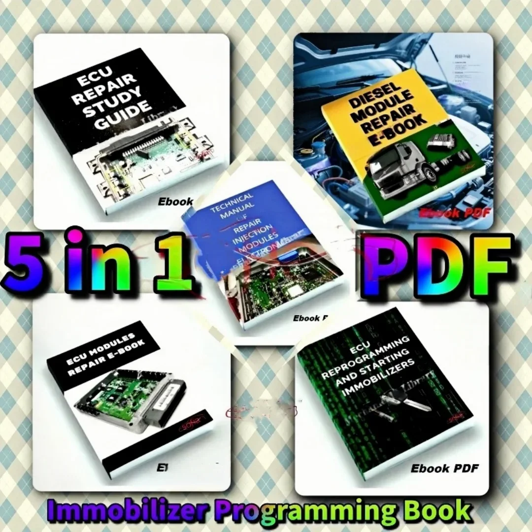 Vollständiges ECU-Reparatur-Handbuch PDF-Studienlehrbuch ECU-Module Reprogrammierkurs für Auto-LKW-Werkstatt