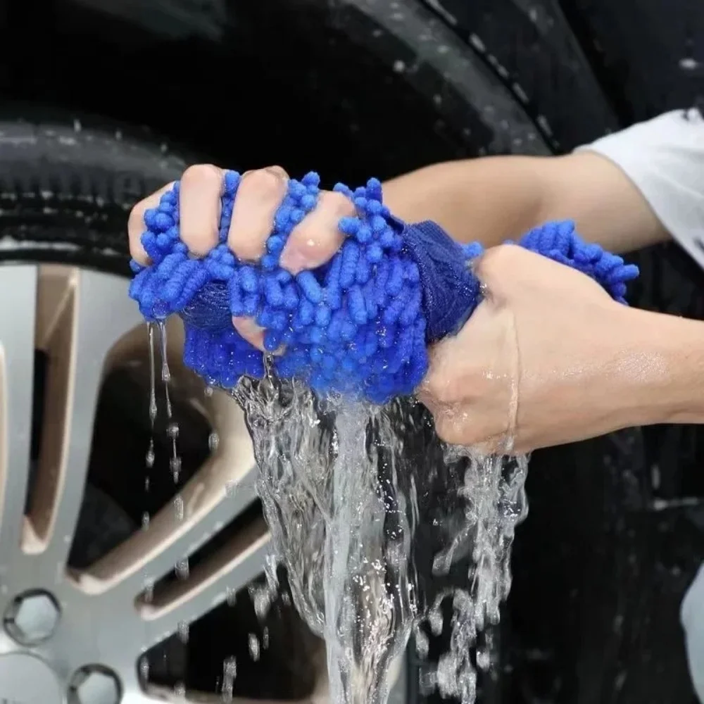Auto-Handschuhe Autowaschzubehör Autoreinigungsbürste – Bild 3