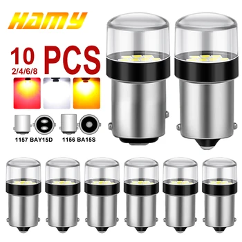 1156 BA15S 1157 BAY15D Led-lampen 12V 3030 Chips 6500K Weiß Super Helle Auto Schwanz blinker Parkplatz