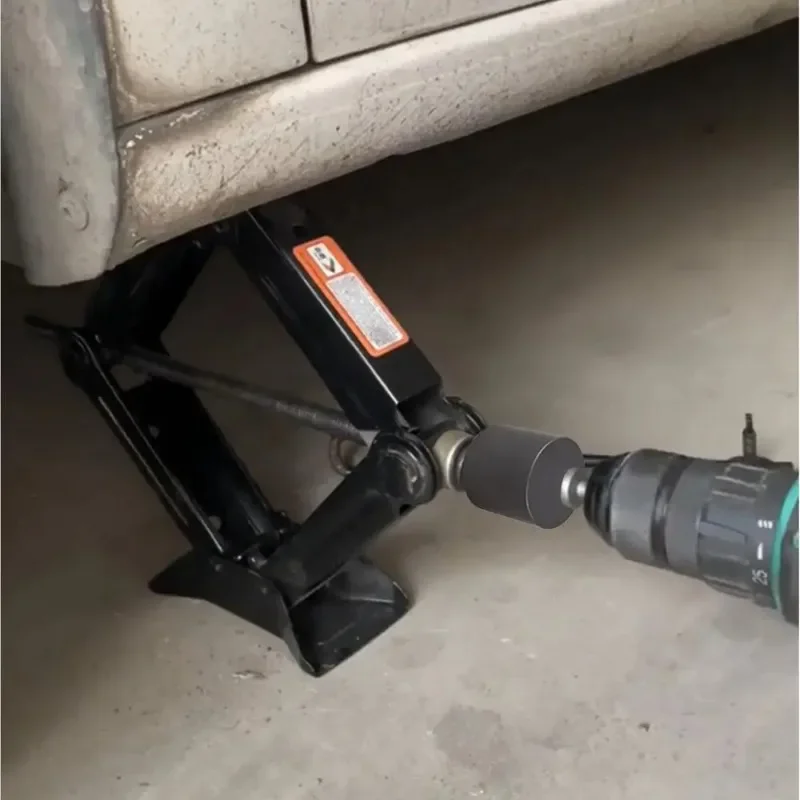 Stahl-Anhänger-Wagenheber-Bohrer-Adapter, elektrisches Umrüstset – Bild 2