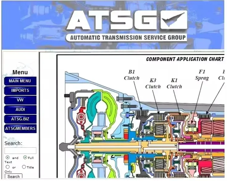 ATSG 2017 Auto-Reparatursoftware ATSG Automatic Transmissions Service – Bild 5
