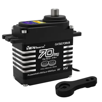70 kg digitale Servos, großes Drehmoment, magnetische Induktion, 8,4 V, bürstenloser Motor