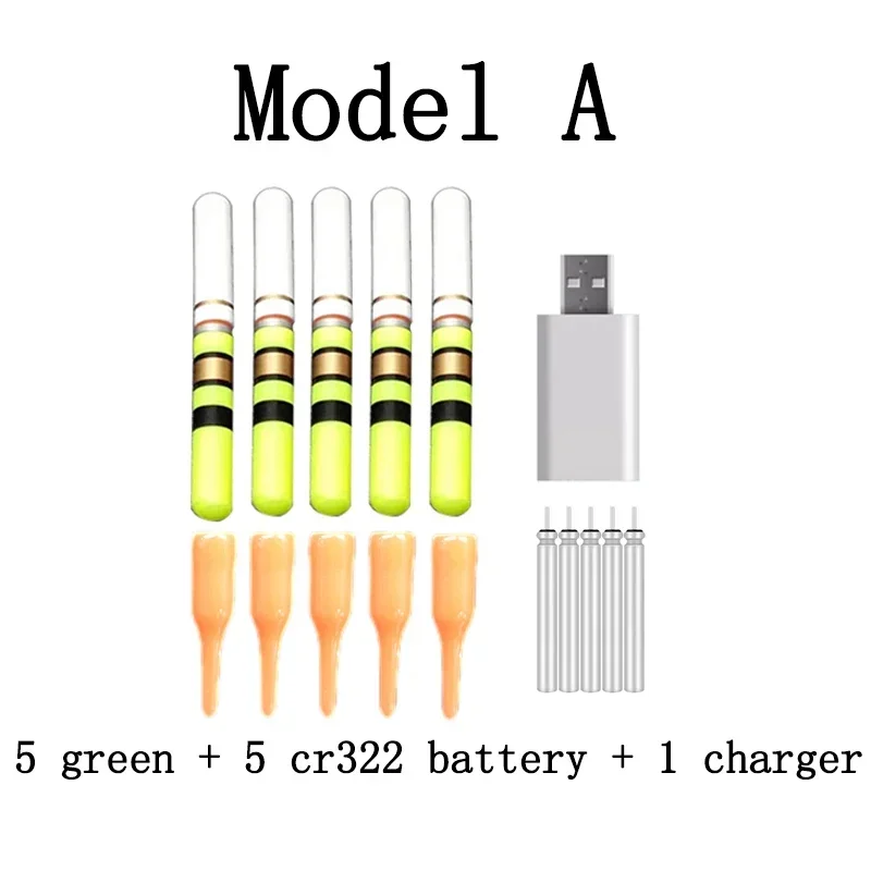 Licht Sticks Mit Wiederaufladbare CR322 Batterie Ladegerät (5 Stück) – Bild 4