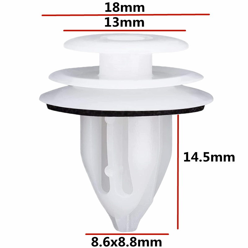 9-mm-Loch OE: 94858299 1047307-00-A Auto-Türverkleidungs-Befestigungsclips (20 Stück)