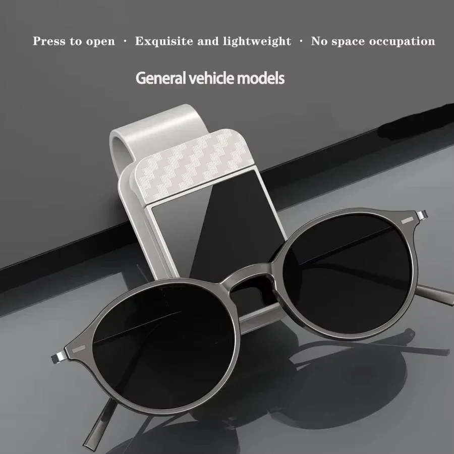 Auto Sonnenblende Sonnenbrille Clip Halter Stabile Brillen Aufhänger – Bild 4