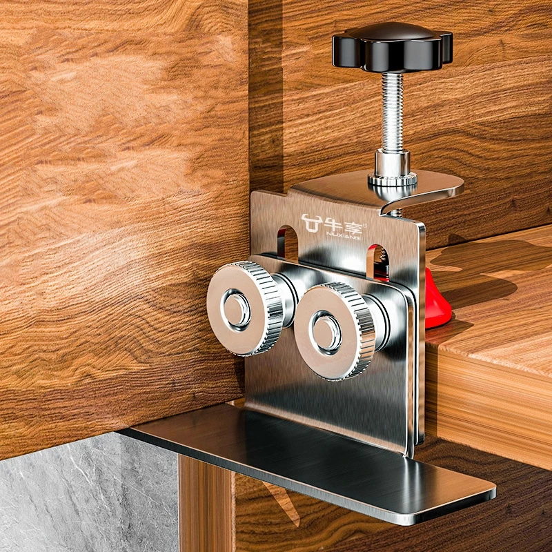 Schrank Tür Installation Werkzeug Edelstahl Schrank Rahmen Leuchte – Bild 6