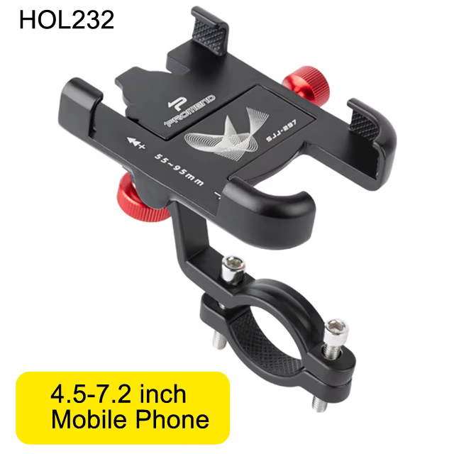 NEWBOLER MTB Telefonhalterung Ständer Fahrradhalter 360° ° Drehbarer, verstellbarer Fahrrad-Telefonhalter aus