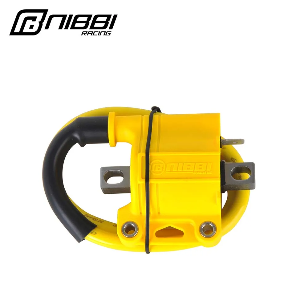 NIBBI Universal Motorrad Zündspule Fit Für 2T 4T Motor Dirt Street Bike Moped Off-Road Roller Zündung System