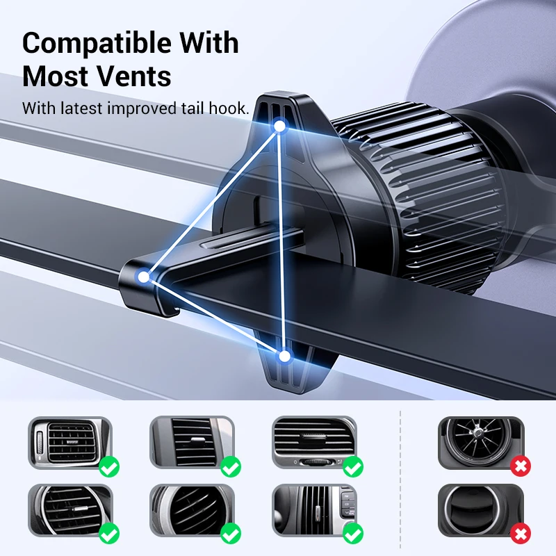 Ugreen magnetischer Autotelefon halter Air Vent Autotelefon ständer – Bild 6