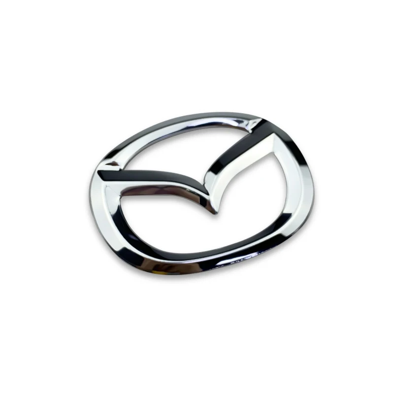 Innendekorleisten, 1 Stück, ABS-Auto-Lenkrad-Mittel-Emblem-Abzeichen-A – Bild 4