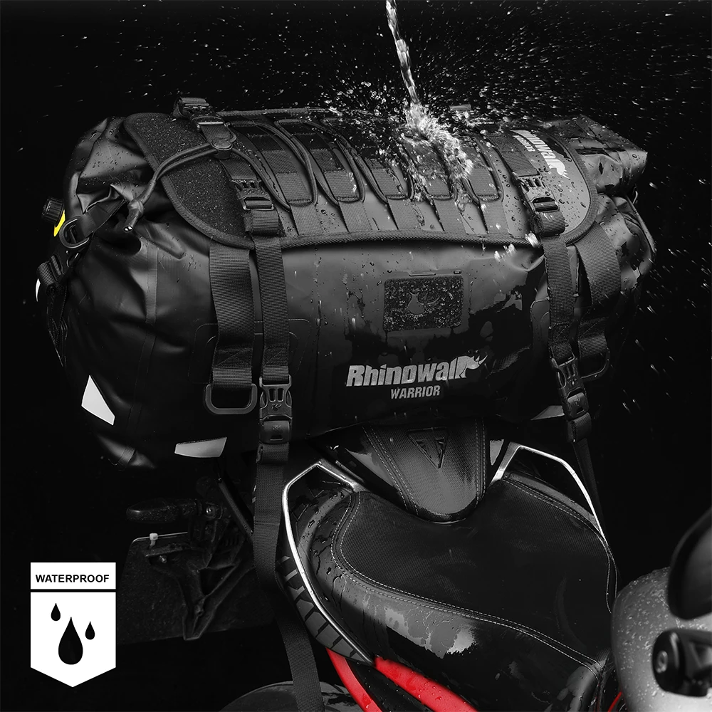 Rhinowalk Motorrad-Satteltasche 20L/40L/65L Wasserdichte – Bild 5