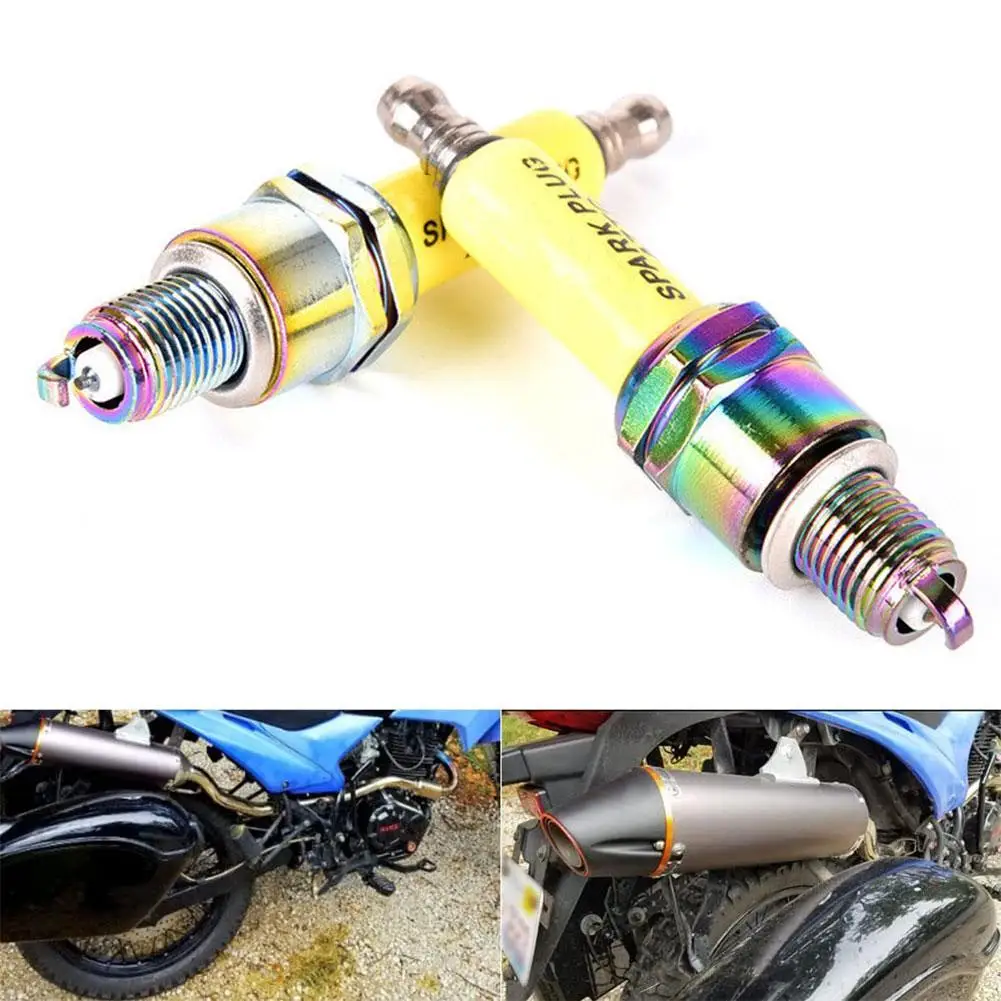 Motorrad Iridium Zündkerze d8tc für vertikale Motor CG Serie 125cc – Bild 2