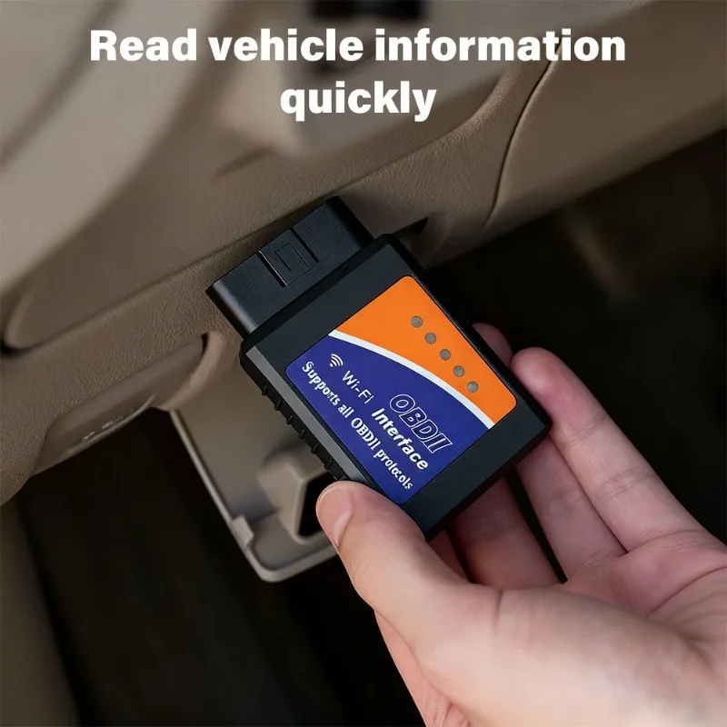 OBD2-Scanner ELM327 Auto-Diagnosegerät Codeleser-Tool V1.5 WIFI – Bild 5