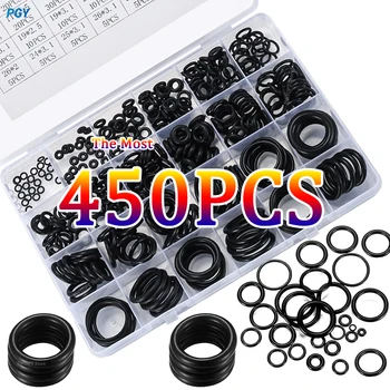 Gummi-O-Ring-Set Dichtungen Nitril-Gummibänder Hochdruck-O-Ringe Reparatur-Kit Dichtungs-Elastikbänder O-Gummi