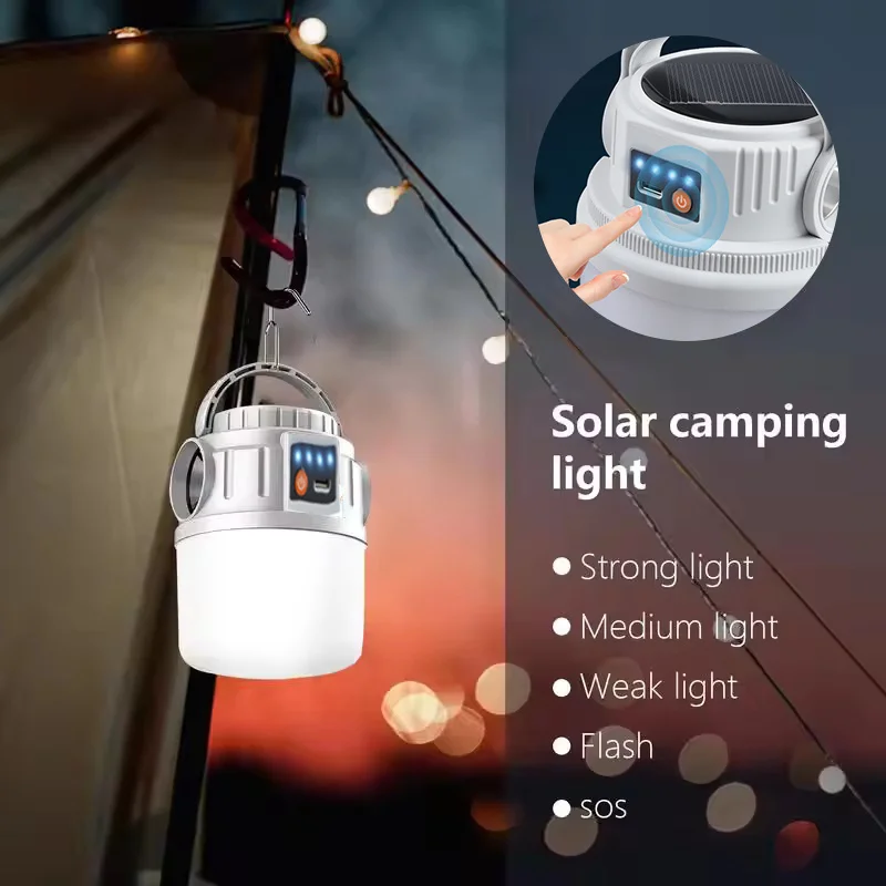 Solar-Camping-Lichter für den Außenbereich, wasserdicht – Bild 5