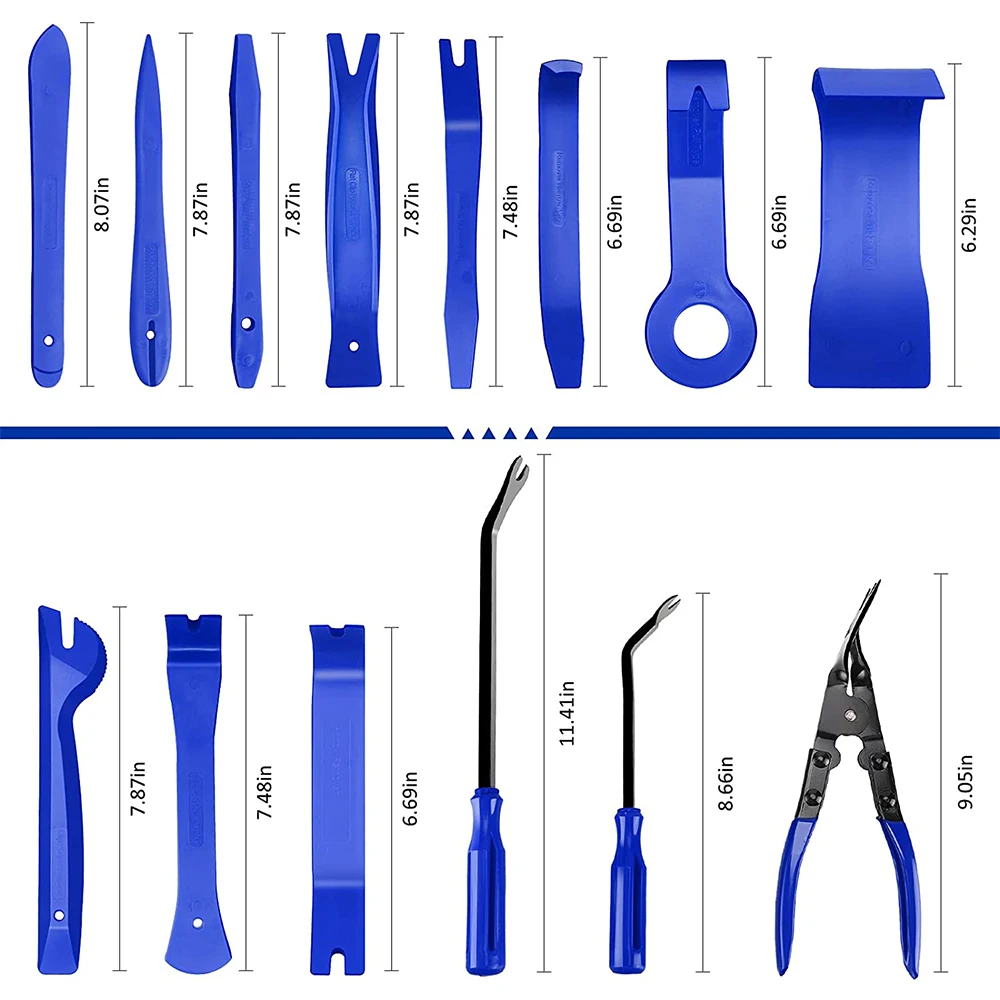 Auto Trim Removal Tool 41/11/5Pcs Trim Puller Tool Kit Hebeln – Bild 3