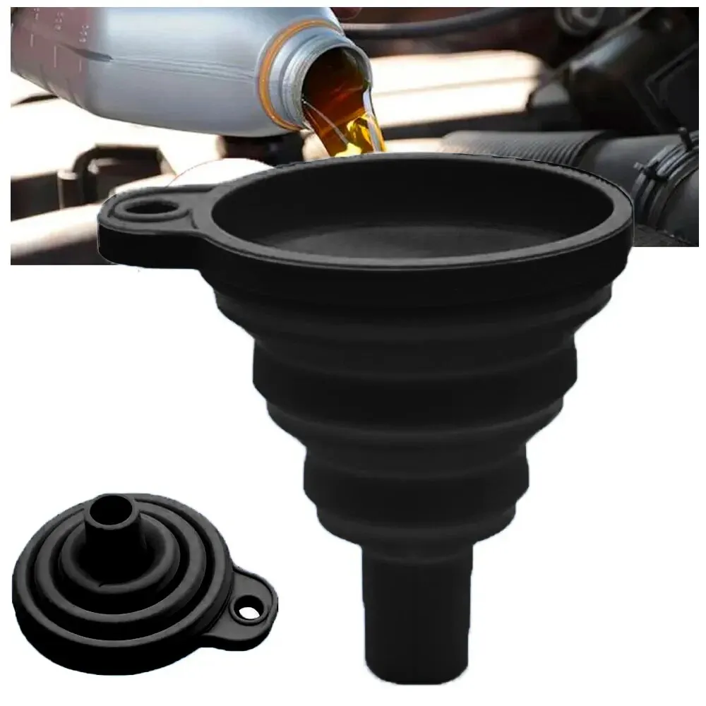 Motortrichter Auto Universal Silikon Flüssigkeitstrichter – Bild 2