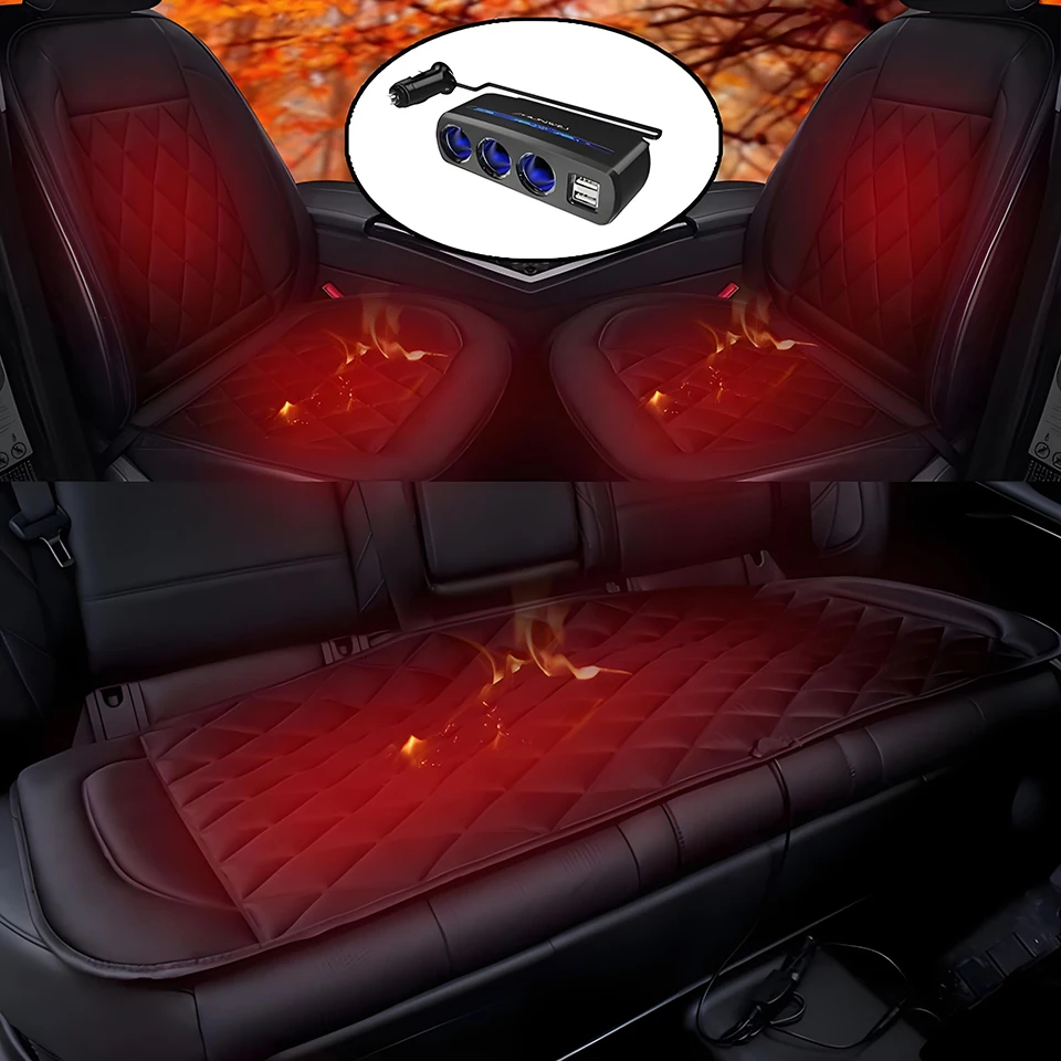 Auto-Heizkissen 12V Beheiztes Sitzkissen Universelles – Bild 6