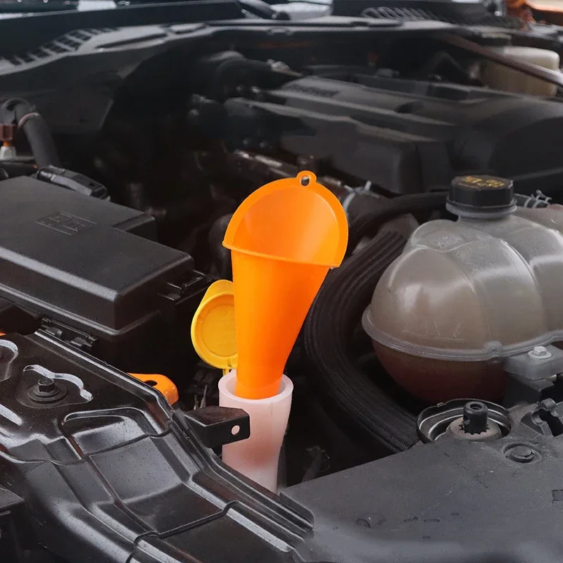 Auto Lange Stiel Trichter Anti-splash Benzin Öl Füllung Werkzeug – Bild 3