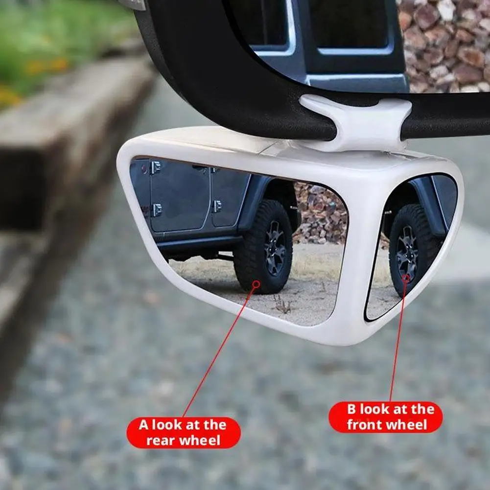Auto Rückspiegel Toter Winkel Spiegel Weitwinkel Für Auto Vorne Hinten – Bild 5