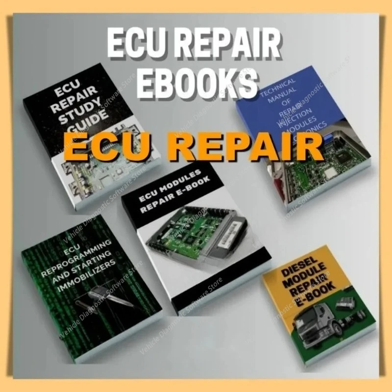 Vollständiges ECU-Reparatur-Handbuch PDF-Studienlehrbuch ECU-Module Reprogrammierkurs für Auto-LKW-Werkstatt