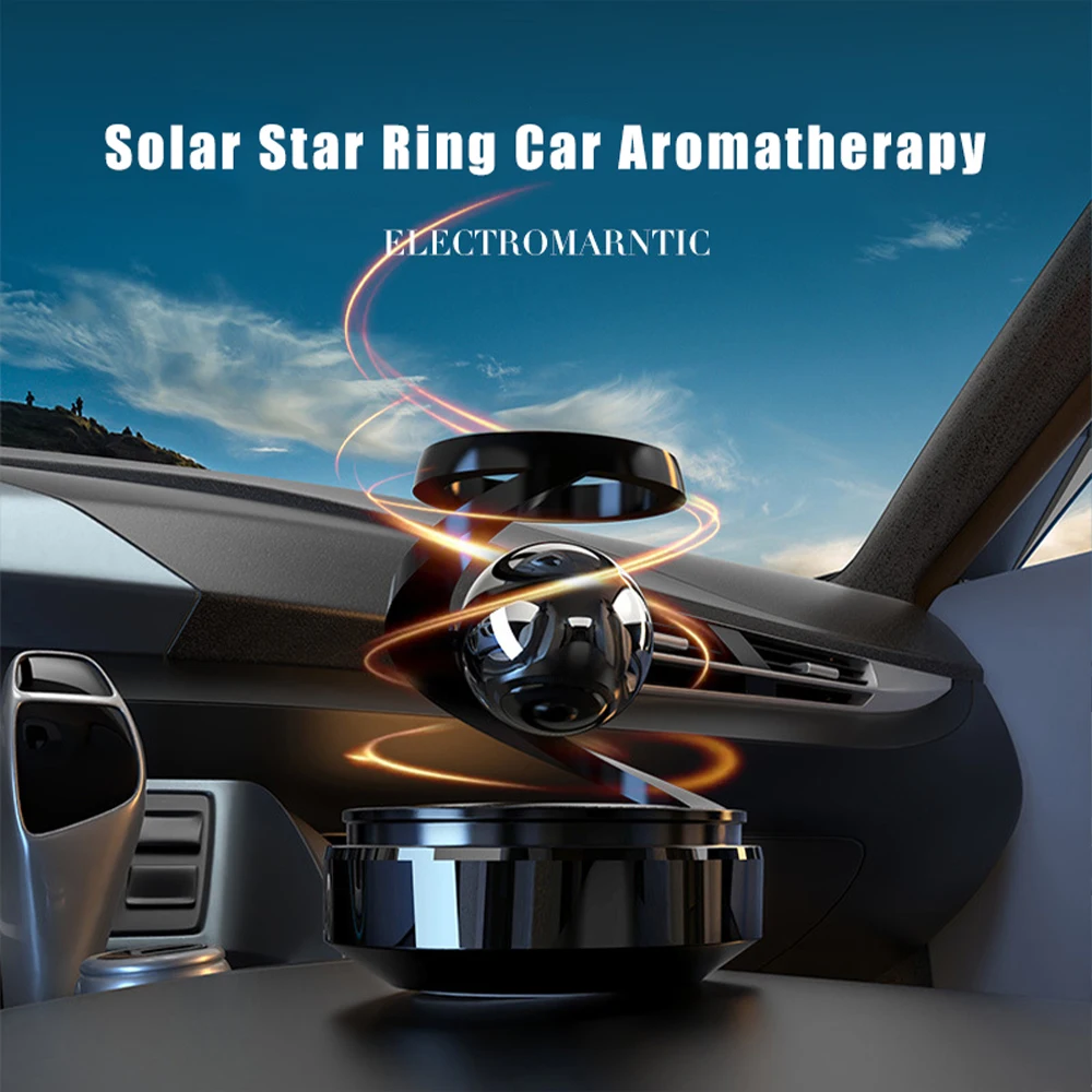 Starry Sky Solarbetriebener Auto-Lufterfrischer - langanhaltender Duft, stilvolles Design, Premium-Autoparfüm