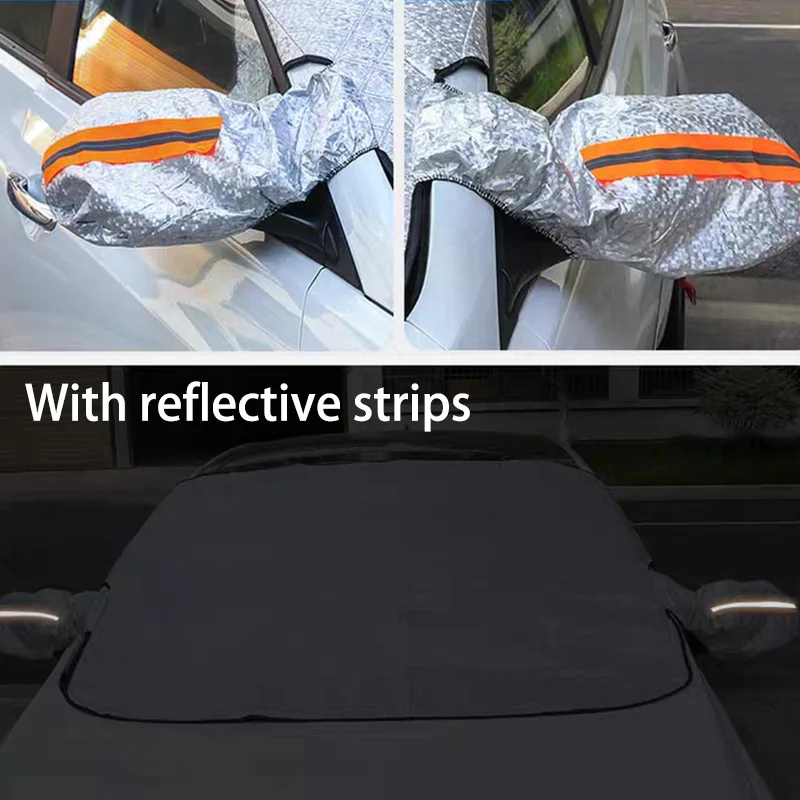 Auto Windschutzscheibe Schnee Anti-UV Schild für Winter 1 Stück Auto – Bild 5